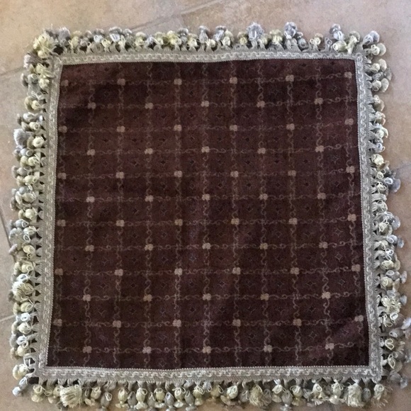 Sherry Kline Chenille Euro Sham - Picture 1 of 9